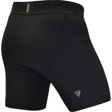 Pantalones cortos de compresión negros RDX T15